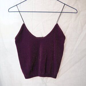 Free People Sparkly Tank Top